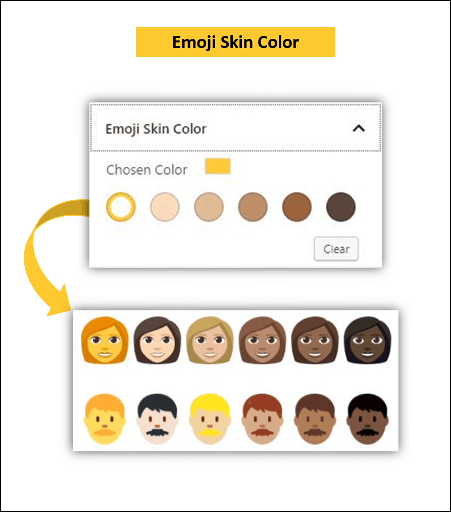 wordpress gutenberg plugin 3 emoji skin color